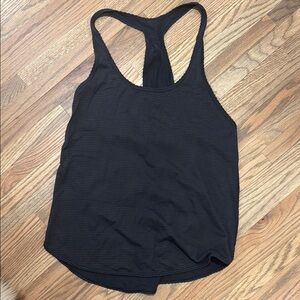 Women's Black Racerback Tank Top